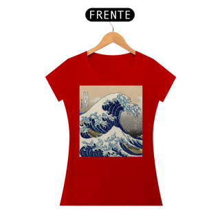 Nome do produto A grande onda de Kanagawa - baby look