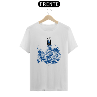 Camisa Yemanjá Azul Quality Corte Masculino