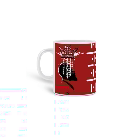 Caneca Xangô Rei (Escarlate)