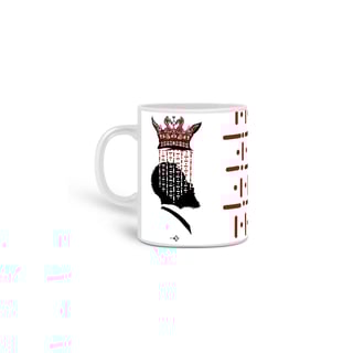 Caneca Xangô Rei (Marfim)