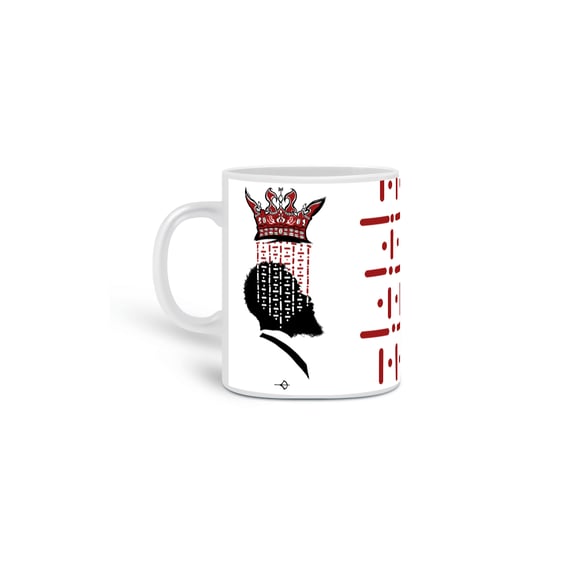 Caneca Xangô Rei (Marfim)