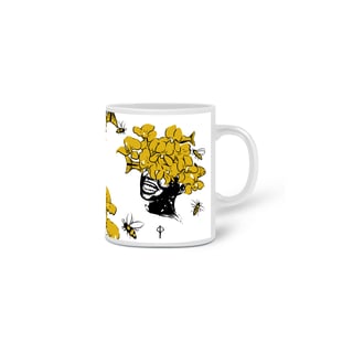Nome do produto Caneca Oxum e os lírios amarelos 