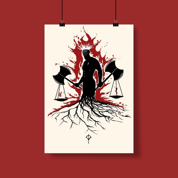 Poster Justiça de Xangô