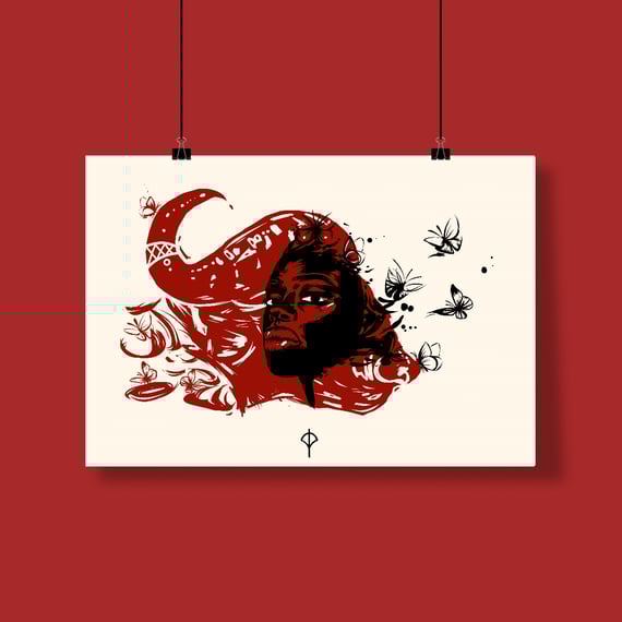 Poster Iansã fundo branco