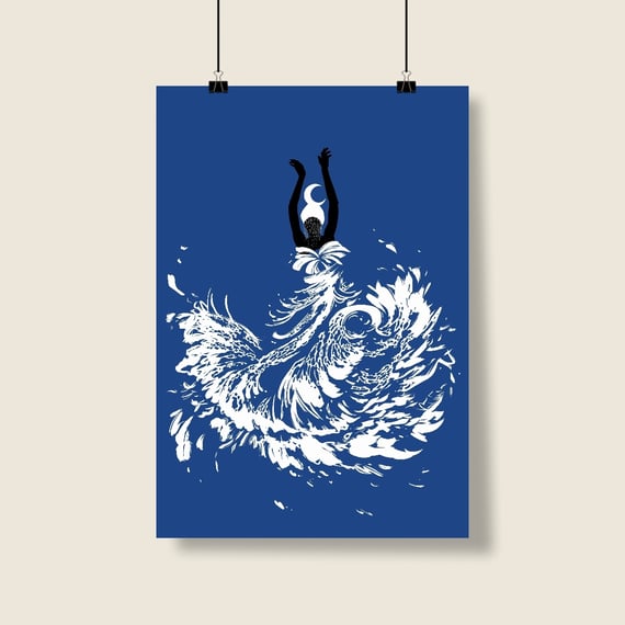 Poster yemanjá 