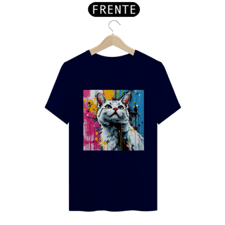 Nome do produto Camiseta Gato Pop Art