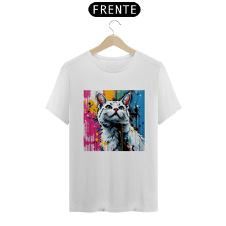 Nome do produto Camiseta Gato Pop Art