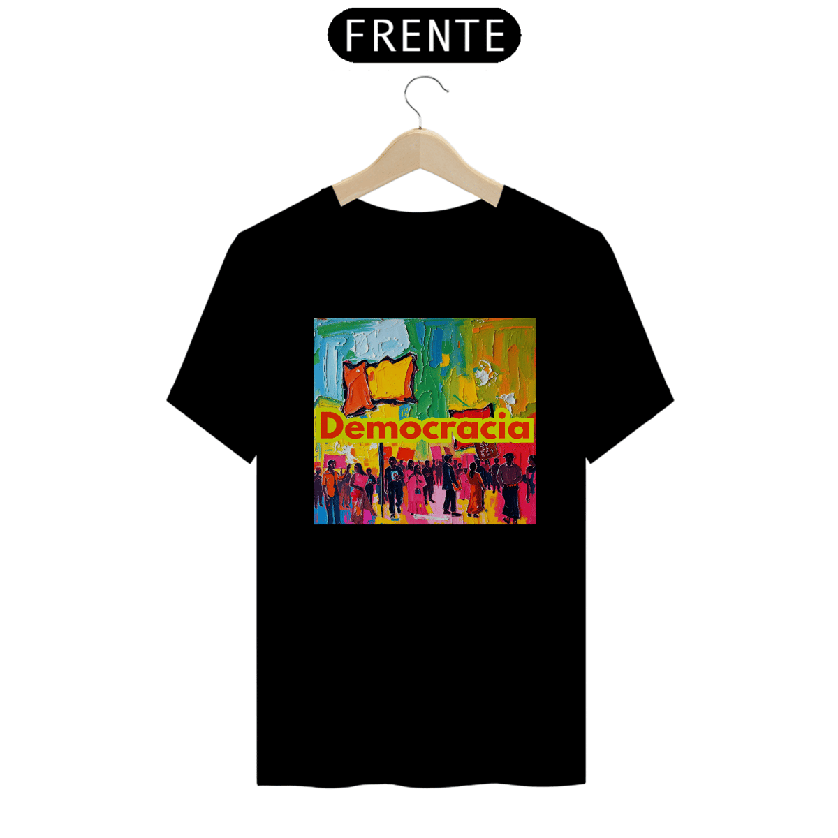 Nome do produto: Camiseta Democracia