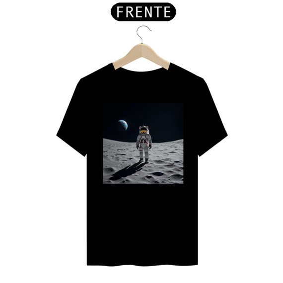 Camiseta Astronauta na Lua