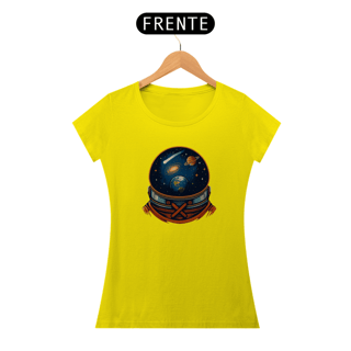 Nome do produtoCamisa Feminina Capacete de Astronauta