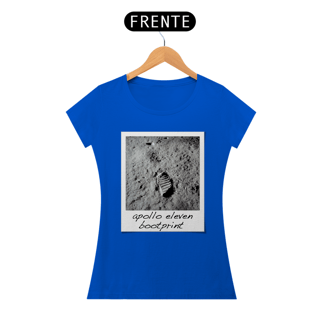 Nome do produtoCamisa Apollo 11 Pegada Feminina