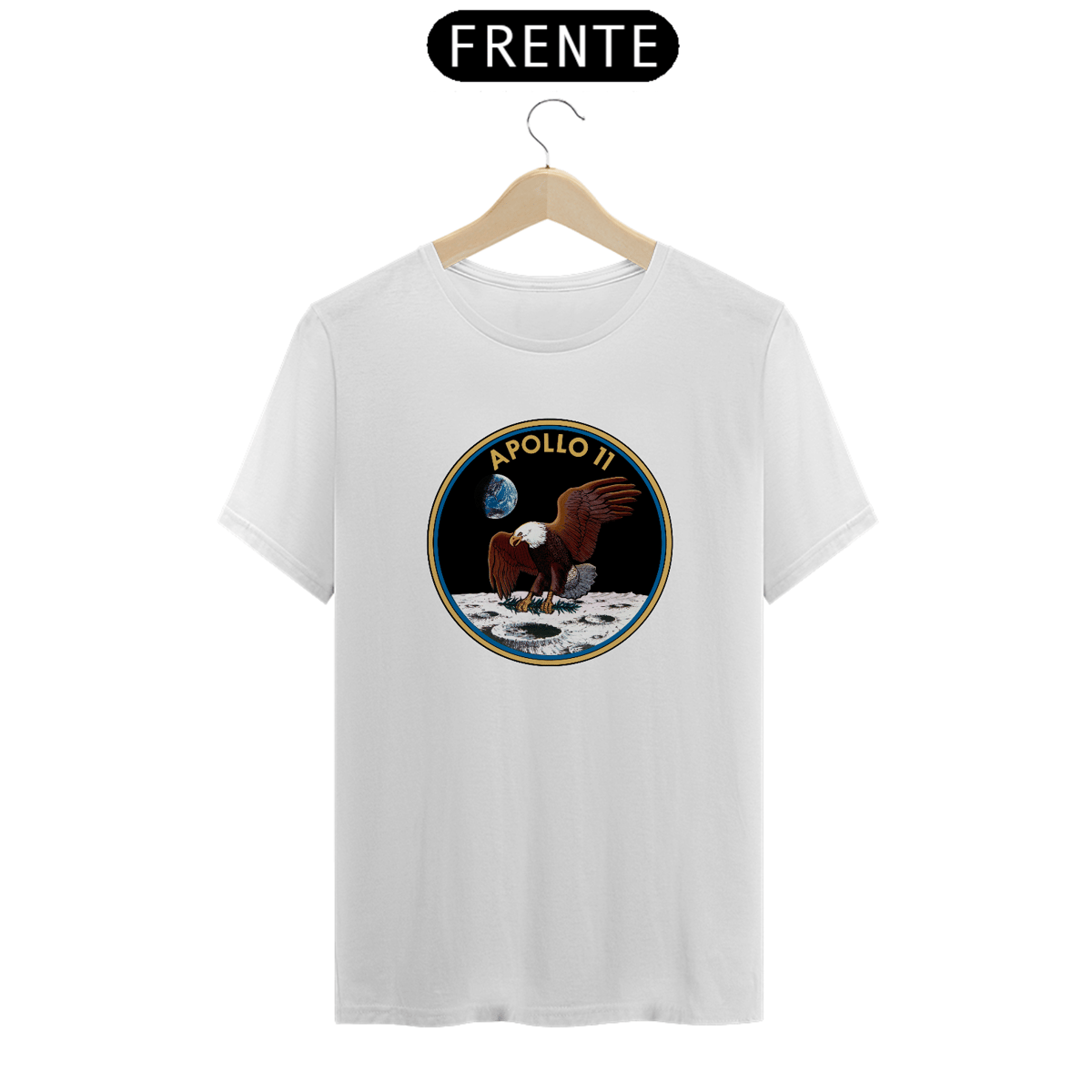 Nome do produto: Camiseta Apollo 11 Masculina