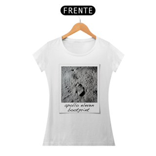 Nome do produtoCamisa Apollo 11 Pegada Feminina