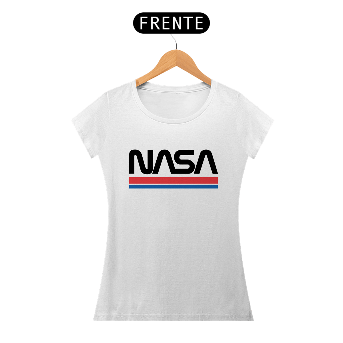 Nome do produto: Camisa NASA Feminina LogoH