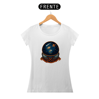 Nome do produtoCamisa Feminina Capacete de Astronauta