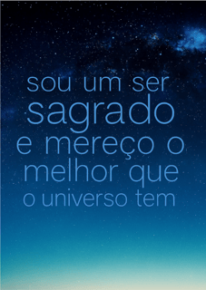 Nome do produtoPoster Sagrado Universo