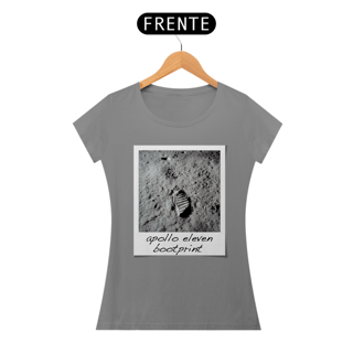 Nome do produtoCamisa Apollo 11 Pegada Feminina
