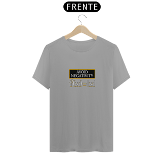 Nome do produtoCamisa Avoid Negativity Math Unissex