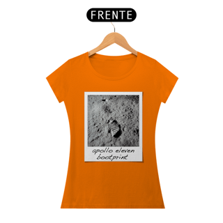 Nome do produtoCamisa Apollo 11 Pegada Feminina