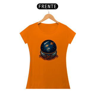 Nome do produtoCamisa Feminina Capacete de Astronauta