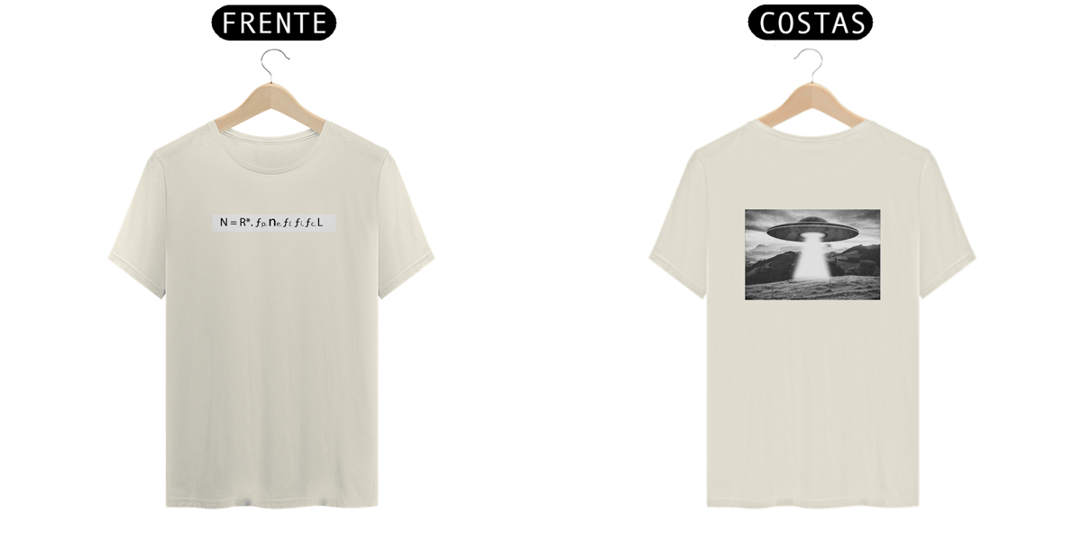 Nome do produto: Camisa Equação de Drake
