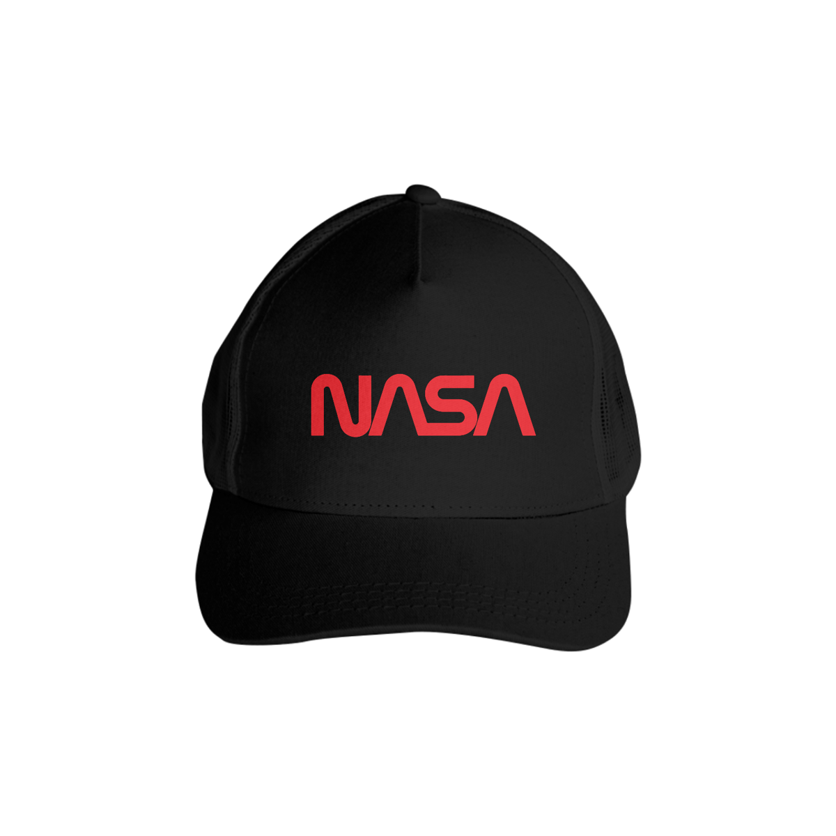 Nome do produto: Boné NASA Logo Horizontal Vermelho