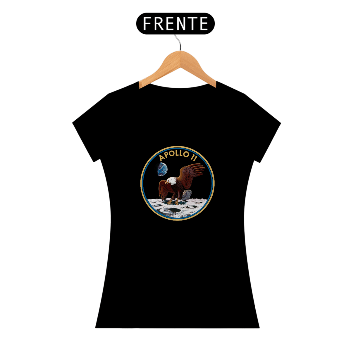 Nome do produto: Camisa Apollo 11 NASA Feminino