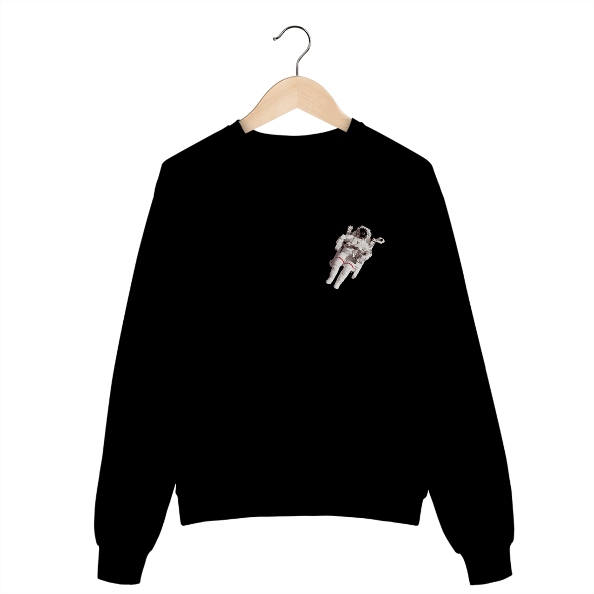 Nome do produto: Moletom Astronauta Minimalista