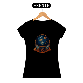 Nome do produtoCamisa Feminina Capacete de Astronauta