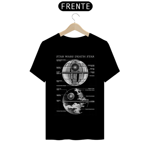 Camisa Star Wars - Estrela da Morte