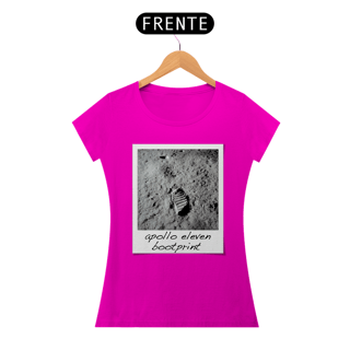 Nome do produtoCamisa Apollo 11 Pegada Feminina