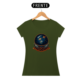 Nome do produtoCamisa Feminina Capacete de Astronauta