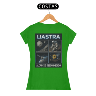 Nome do produtoCamisa Space Satélites LIASTRA Feminina