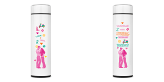 Nome do produto Conor e Maya- Garrafa