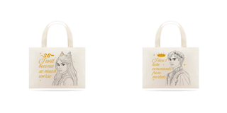 Nome do produto Jude e Cardan- ecobag