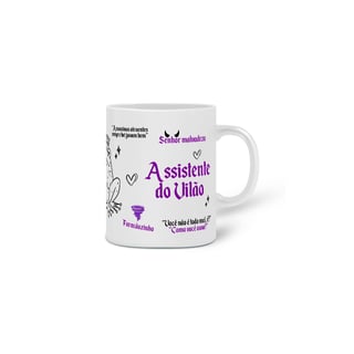 Nome do produto Assistente do Vilão- Caneca