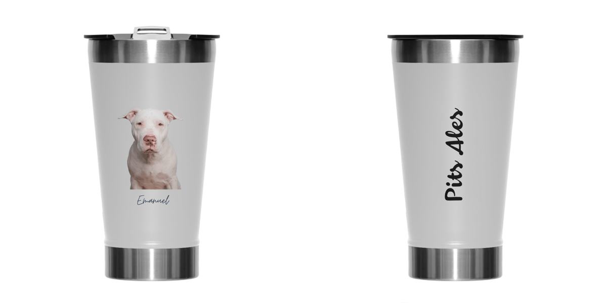 Nome do produto: Copo térmico Emanuel - Collab Pits Ales