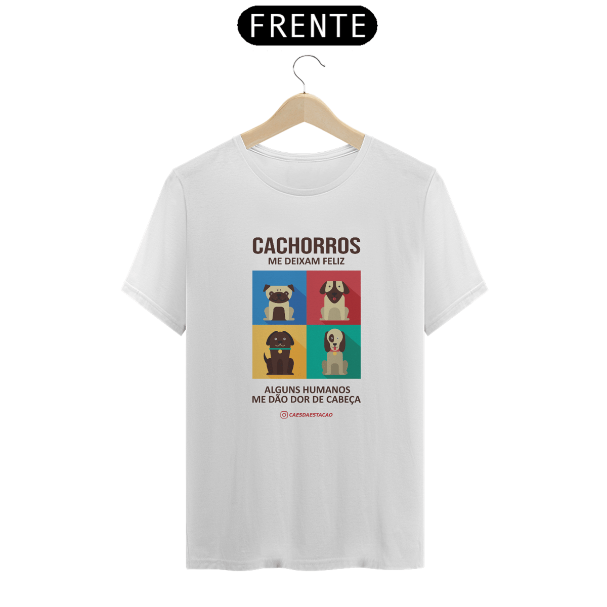 Nome do produto: Cachorros me deixam feliz