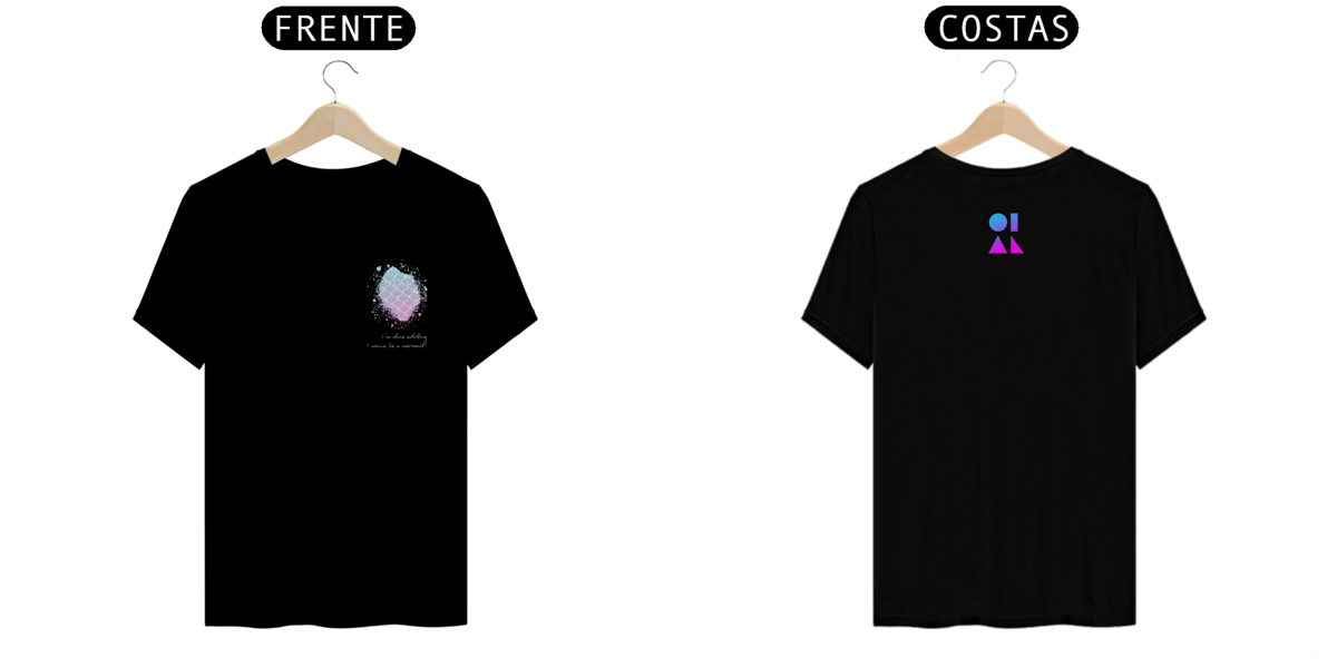 Nome do produto: I wanna be a mermaid