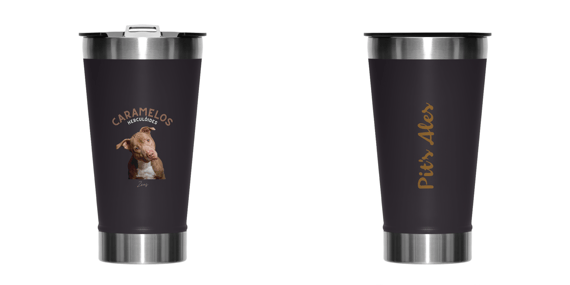 Copo Térmico - Collab Pits Ales - Caramelos Herculóides - Zeus