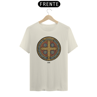 Nome do produto Camiseta Prime Unissex -  Medalha de São Bento
