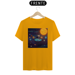 Nome do produtoCamiseta unissex A tal da Terra plana