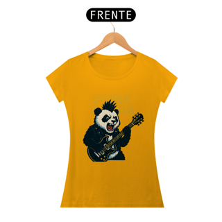 Nome do produtoCamiseta feminina Punk Panda