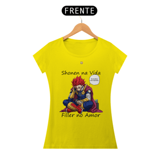 Nome do produtoCamiseta feminina Filler no amor