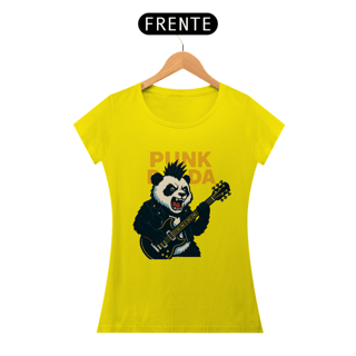 Nome do produtoCamiseta feminina Punk Panda
