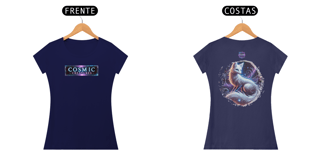 Nome do produtoCamiseta feminina coleção Cosmic Creatures Aetherfox