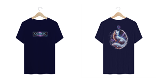 Nome do produtoCamiseta plus size coleção Cosmic Creatures, Aetherfox