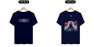 Nome do produtoCamiseta femina coleção Cosmic Creatures, Astrogeist