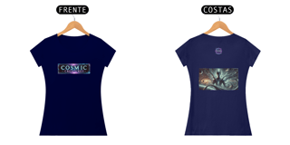 Nome do produtoCamiseta feminina coleção Cosmic Creatures, Voidrix