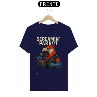 Nome do produtoCamiseta unissex Screamin Parrot